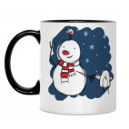 Кружка двухцветная