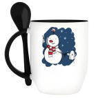 Кружка с ложкой