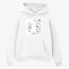 Толстовка худи оверсайз