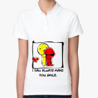 Женская рубашка поло