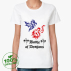 Женская футболка органик