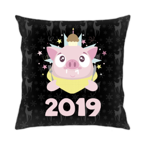 Подушка Год свиньи 2019