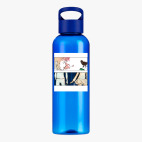 Прозрачная спортивная бутылка