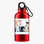 Металлическая бутылка 400 мл UV-DTF