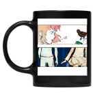 Кружка цветная UV-DTF