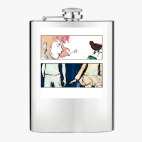 Фляжка стальная