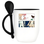 Кружка с ложкой