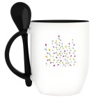 Кружка с ложкой