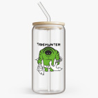 Банка с бамбуковой крышкой