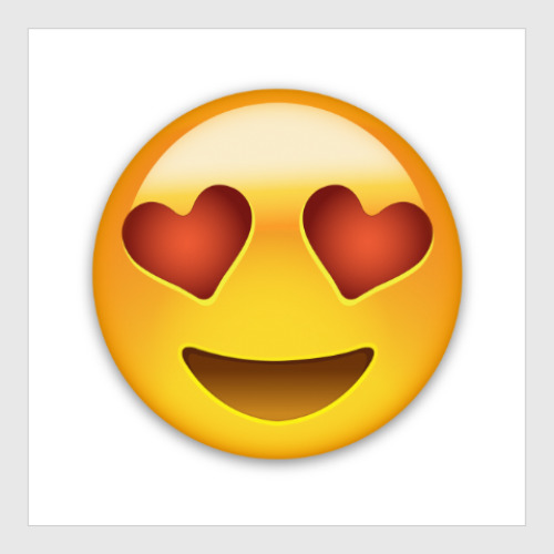 Постер Emoji Смайл: Влюбленный