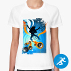 Женская спортивная футболка