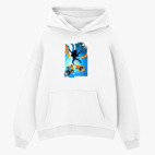 Толстовка худи оверсайз