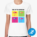 Женская спортивная футболка