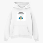 Толстовка худи оверсайз