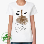 Женская футболка органик