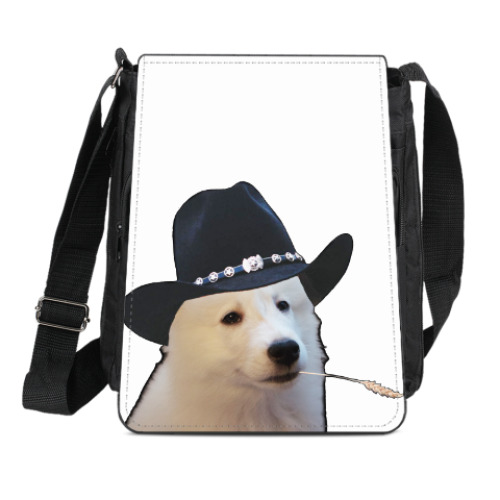 Сумка-планшет с принтом Самоедский Рейнджер