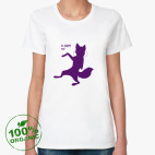 Женская футболка органик