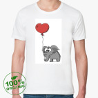 Мужская футболка органик