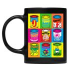 Кружка цветная UV-DTF