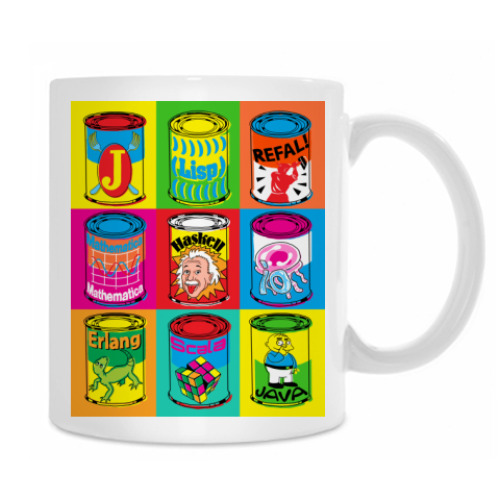 Кружка с принтом Для программеров