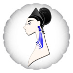 Девушка в сережках