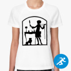 Женская спортивная футболка