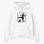 Толстовка худи оверсайз