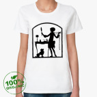 Женская футболка органик