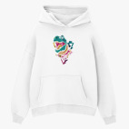 Толстовка худи оверсайз