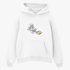 Толстовка худи оверсайз