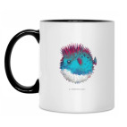 Кружка двухцветная