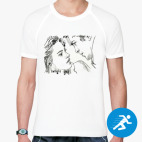 Мужская спортивная футболка