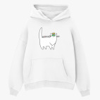 Толстовка худи оверсайз