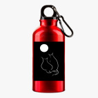 Металлическая бутылка 400 мл UV-DTF