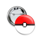 Значок 37 мм Покебол