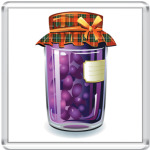 Баночка Сливового Джема