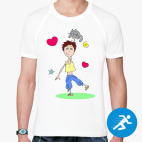 Мужская спортивная футболка