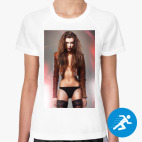 Женская спортивная футболка