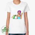 Женская футболка органик