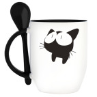 Кружка с ложкой