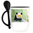 Кружка с ложкой