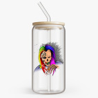 Банка с бамбуковой крышкой