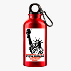 Металлическая бутылка 400 мл UV-DTF