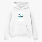 Толстовка худи оверсайз