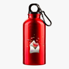 Металлическая бутылка 400 мл UV-DTF