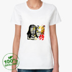 Женская футболка органик