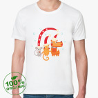 Мужская футболка органик