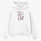 Толстовка худи оверсайз