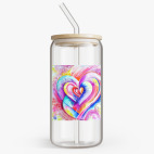 Банка с бамбуковой крышкой