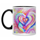 Кружка двухцветная